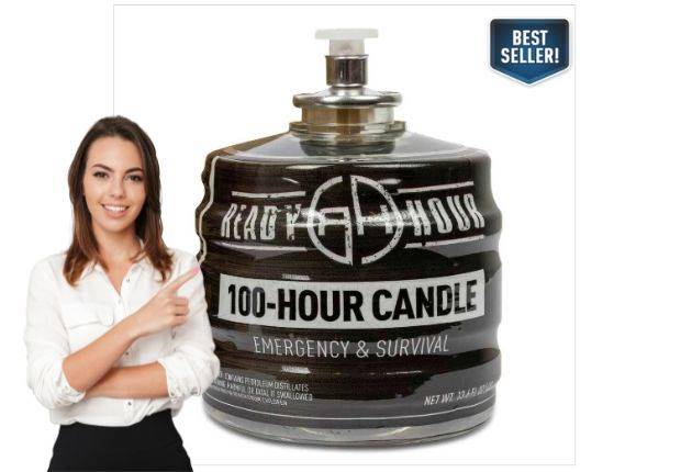 100-Hour Candle - Prepare for electricity outages - Get at least one!