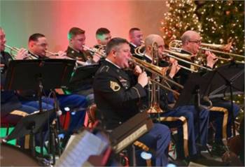 AMERICA’S FIRST CORPS ARMY BAND PRESENTS THE SOUNDS OF WINTER